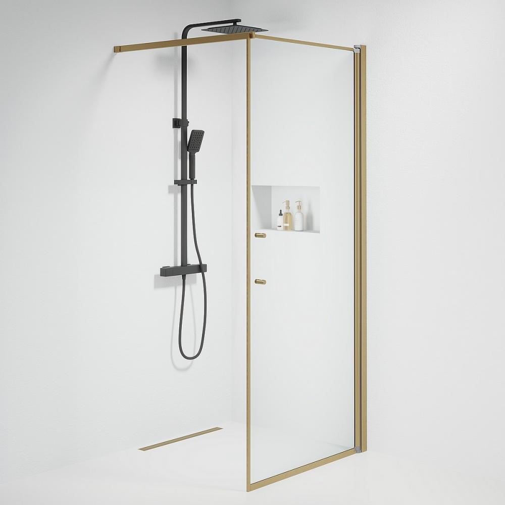 Vänern-profilset inklusive stabiliseringsstång (för 1 vägg), brons