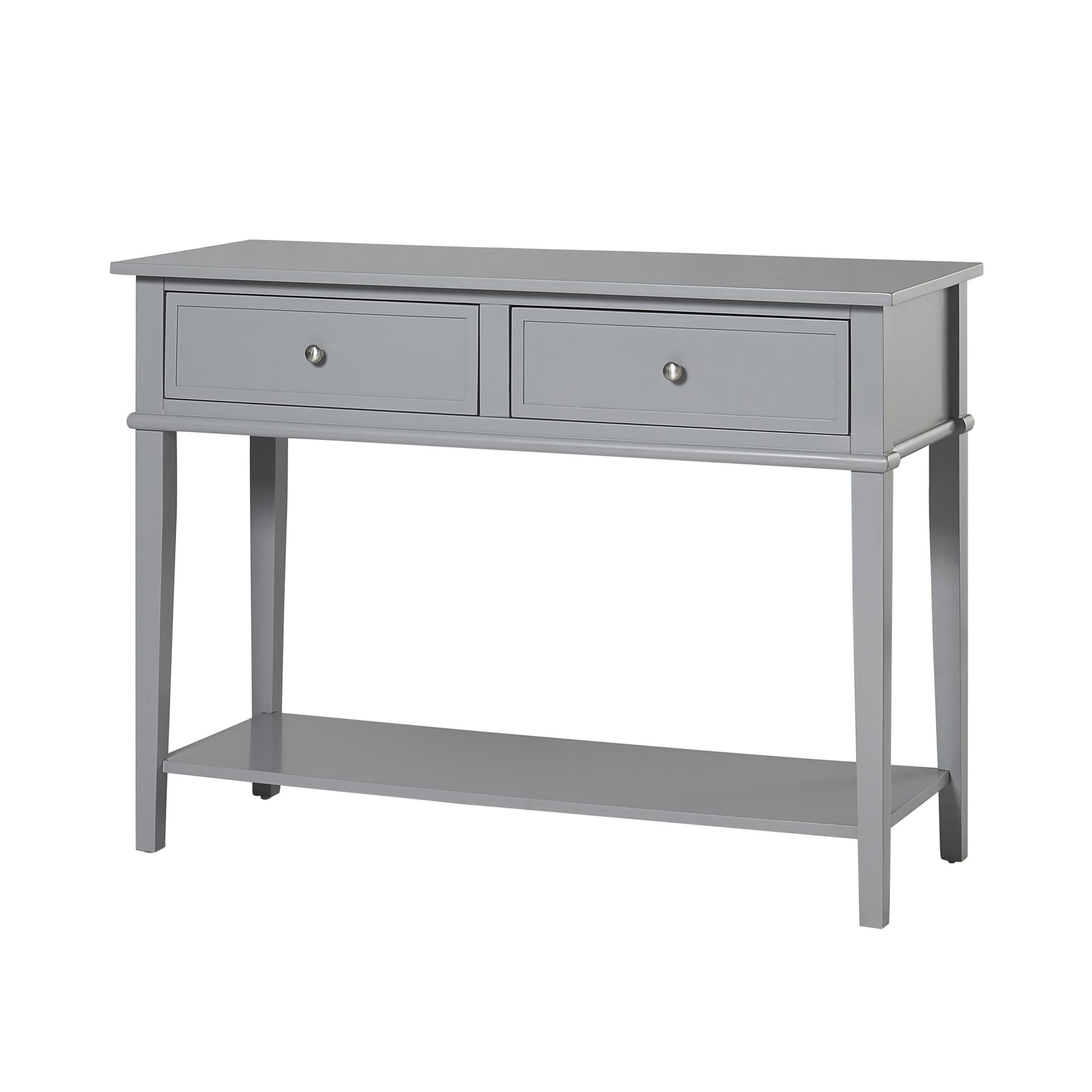 Franklin console table, grey