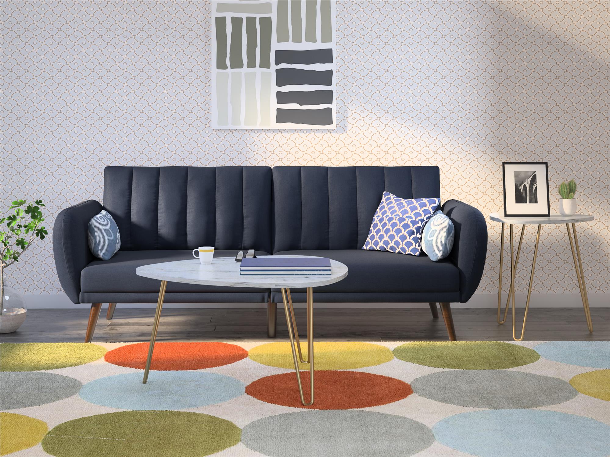 Athena coffee table, white