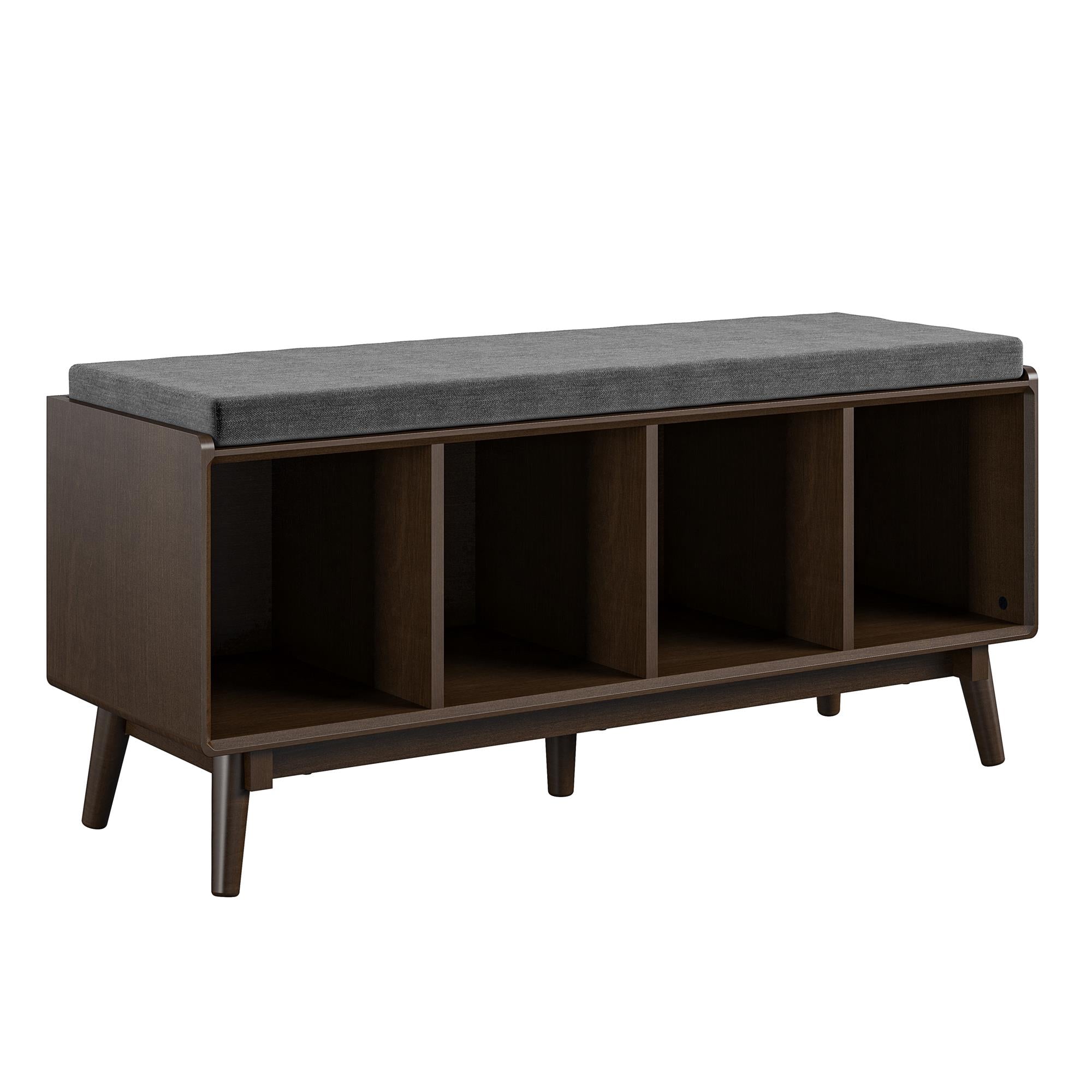 Brittany entrébänk, valnöt