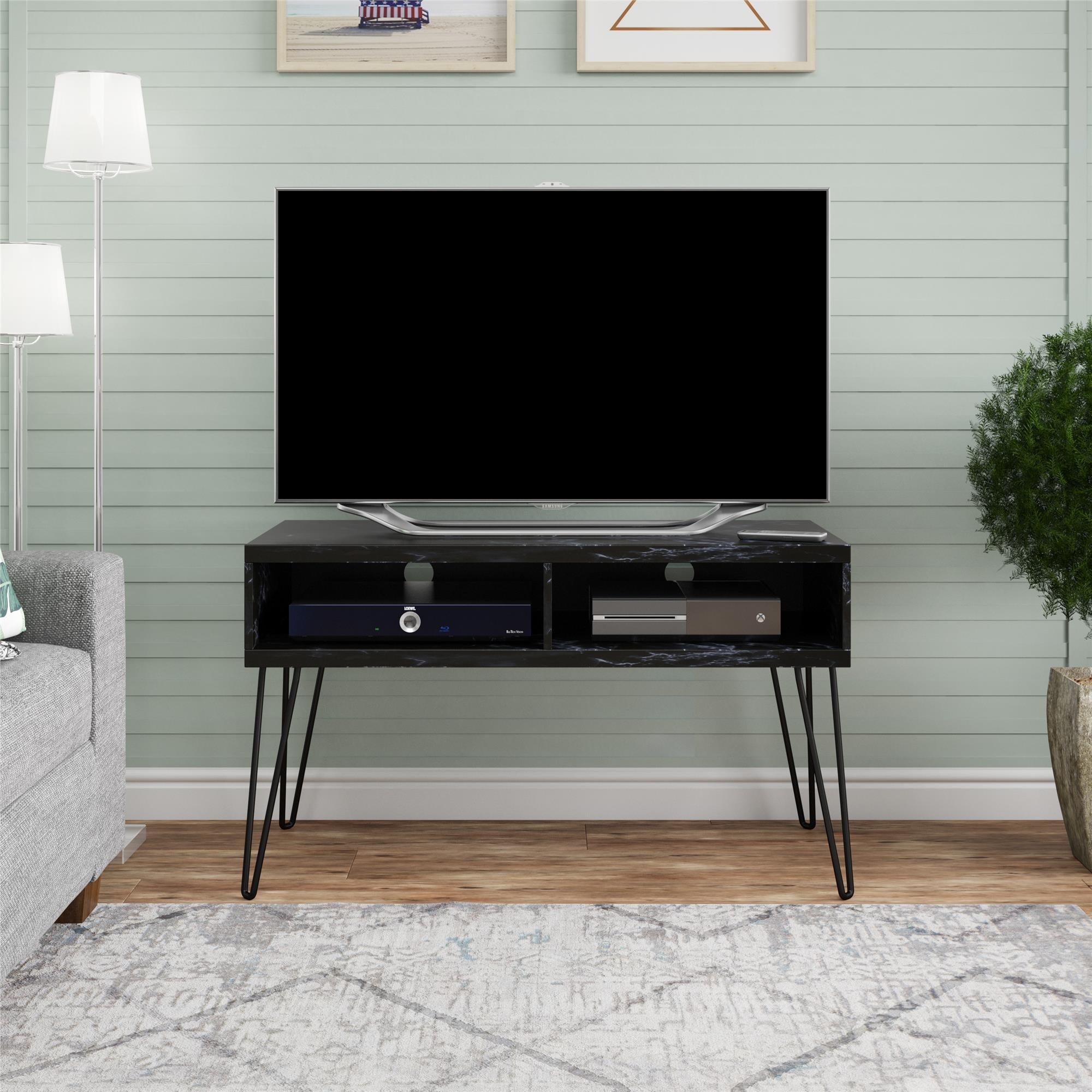 Athena TV bench, black