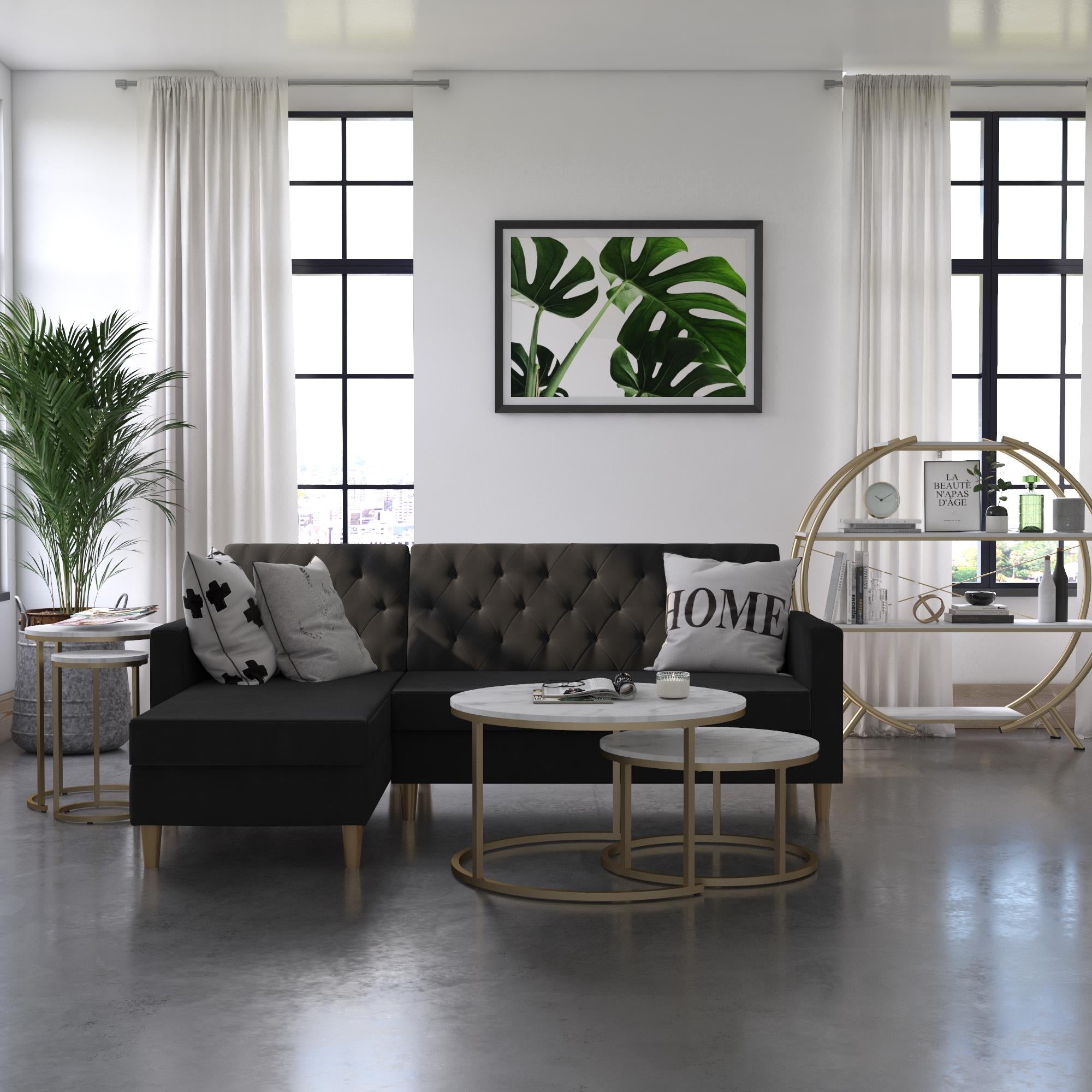 Amelia Nesting Coffee Tables, White - MASTERSTORE - 8595677158670 - Sofaborde - 2759891COM - 8595677158670