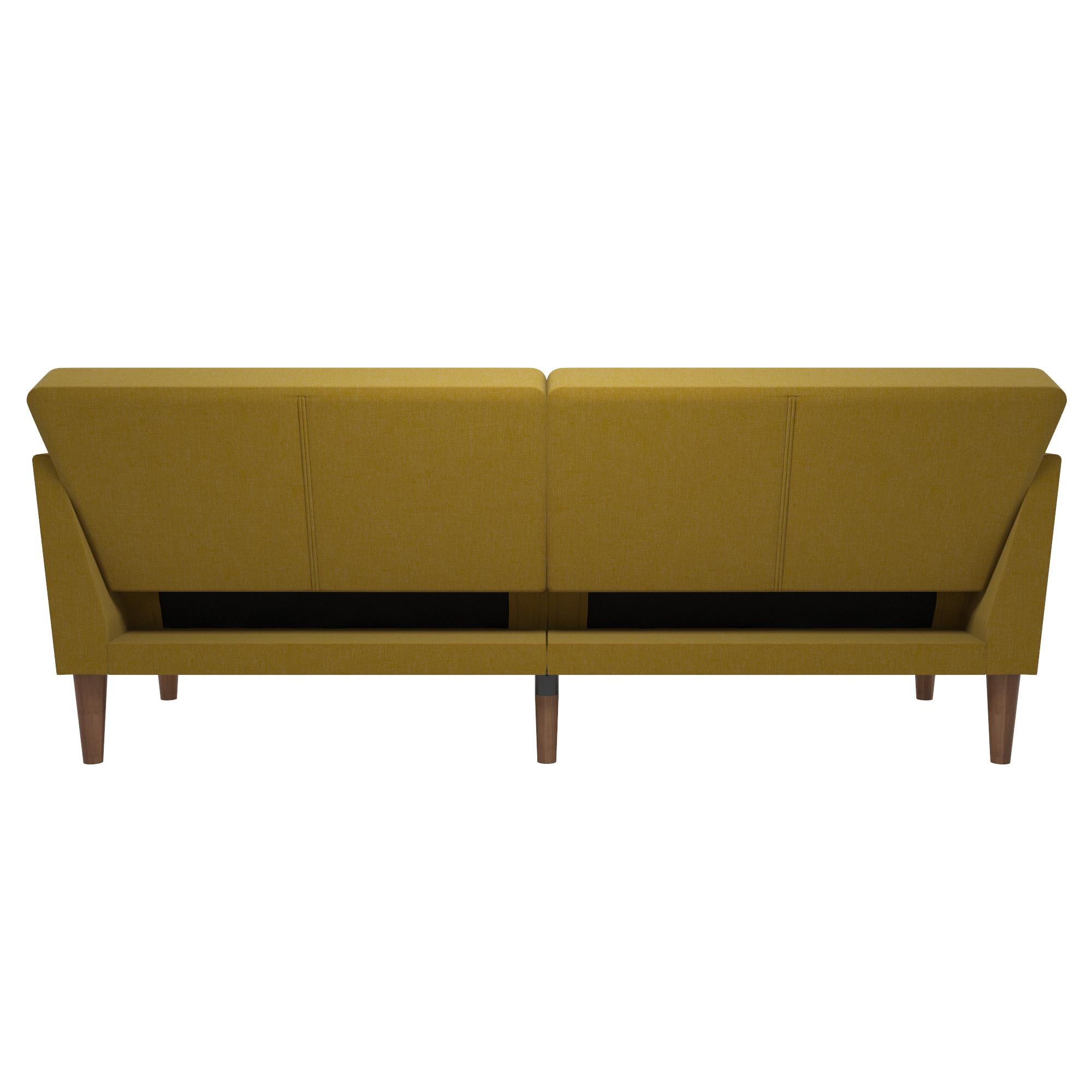 Regal 3-personers sovesofa, gul