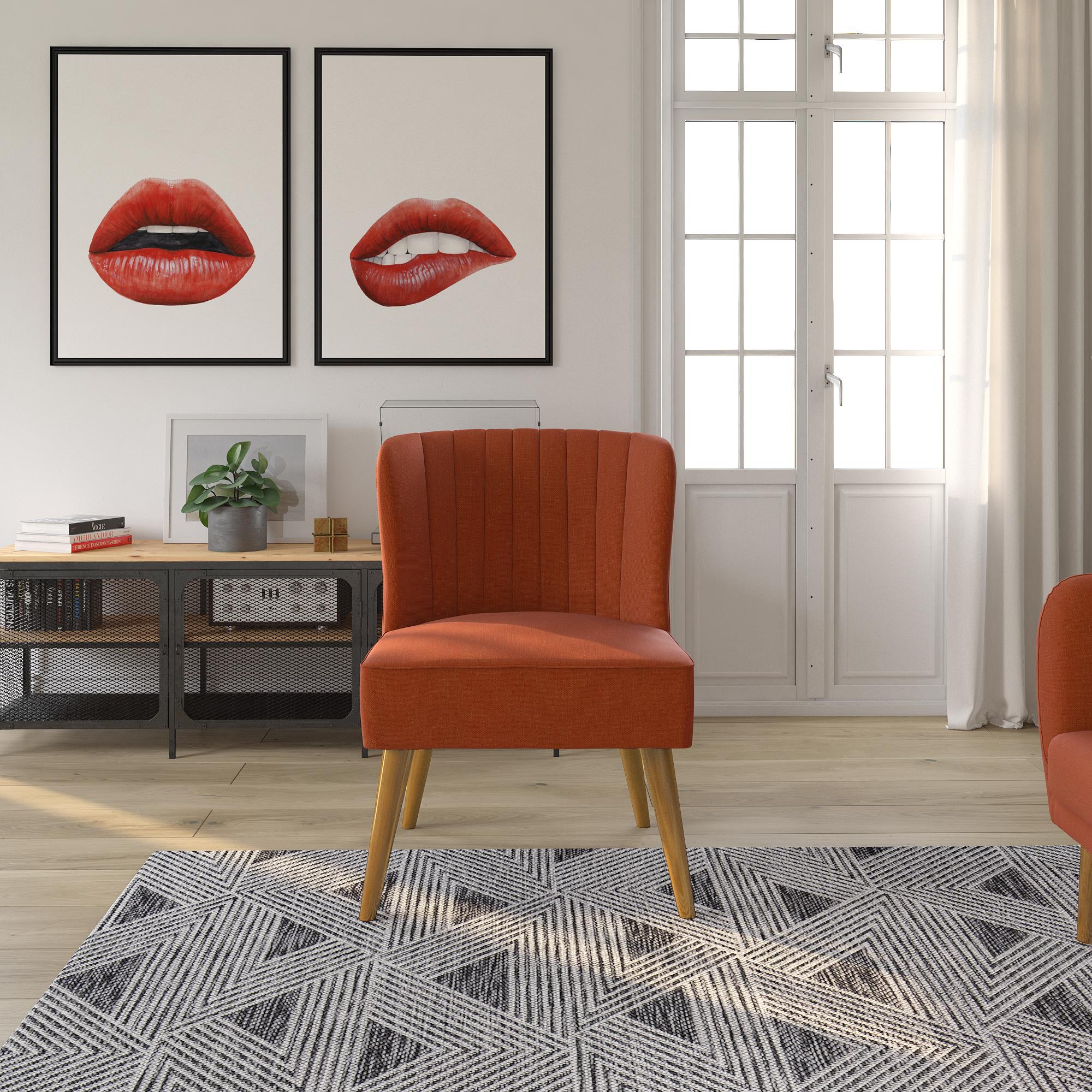 Brittany Armchair, Orange