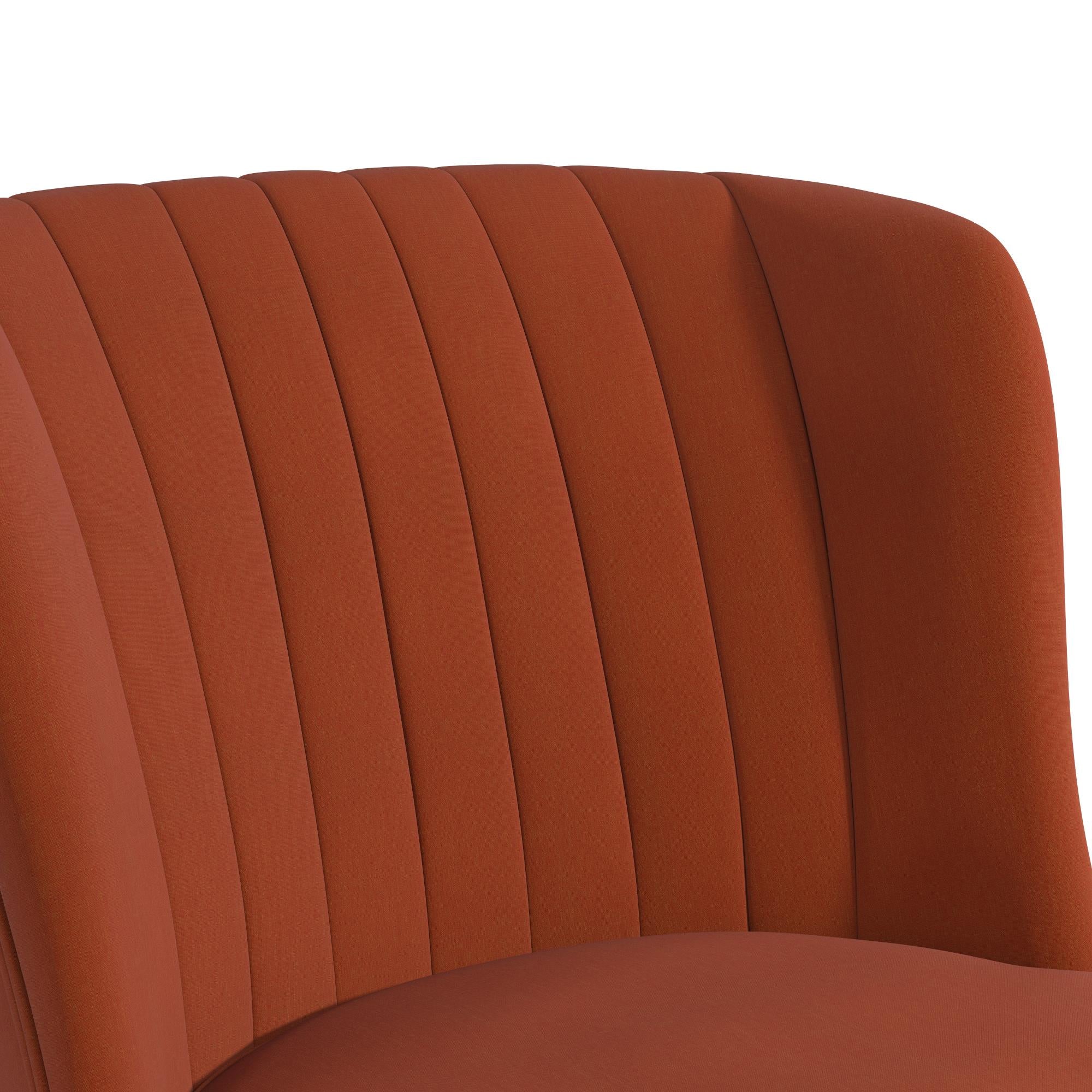 Brittany Armchair, Orange