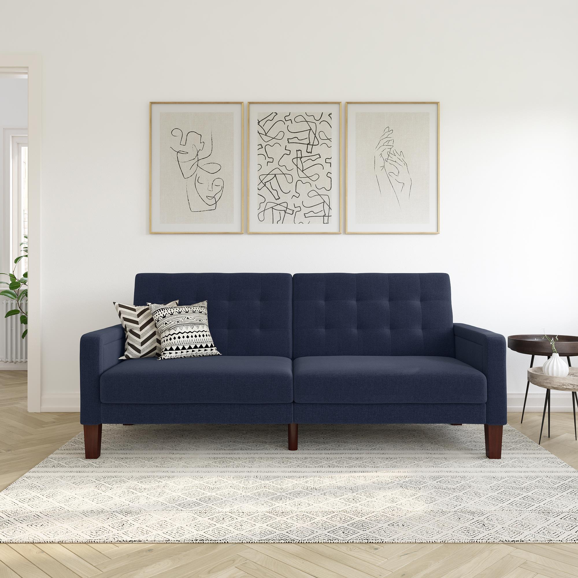 Porter 3 Seater Sofa Bed, Navy Blue - MASTERSTORE - 8595677162653 - Sofa beds - 2088629WE - 8595677162653