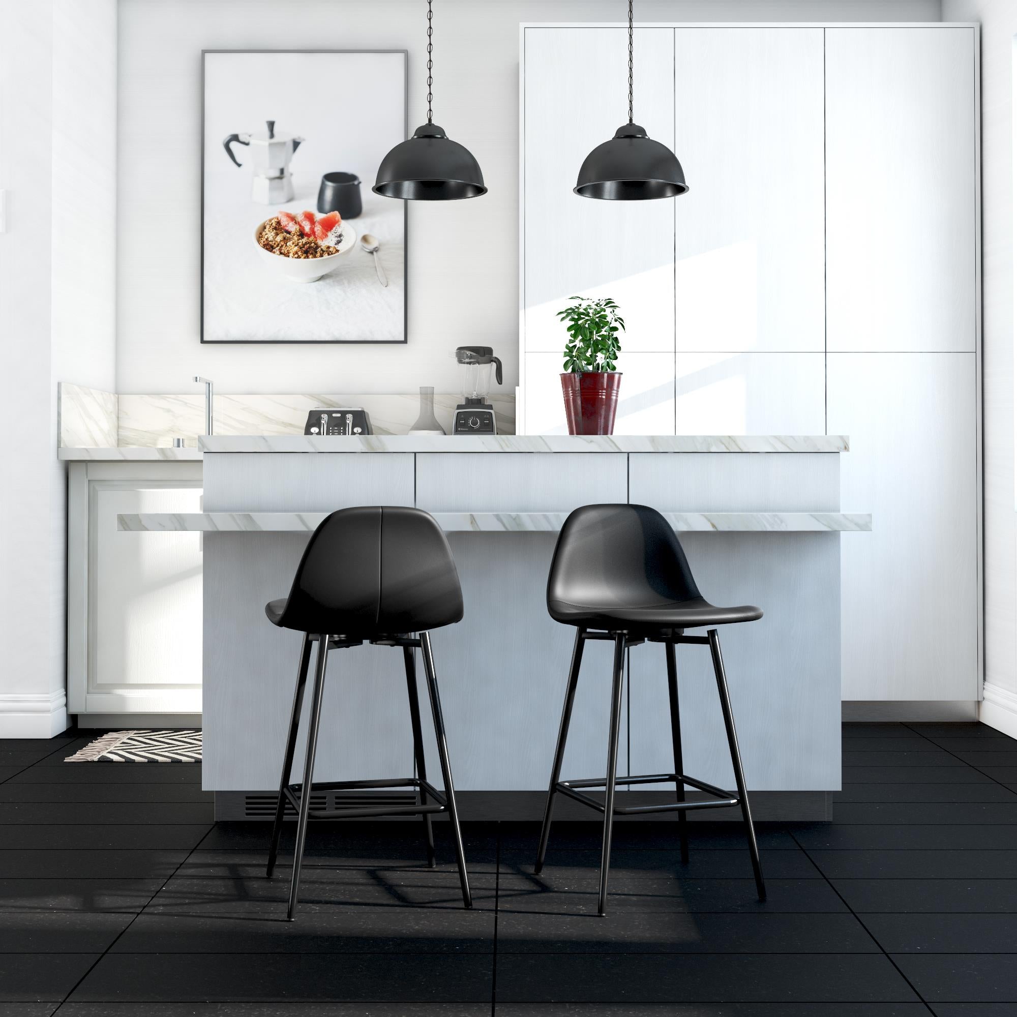 Calvin bar stool, brown