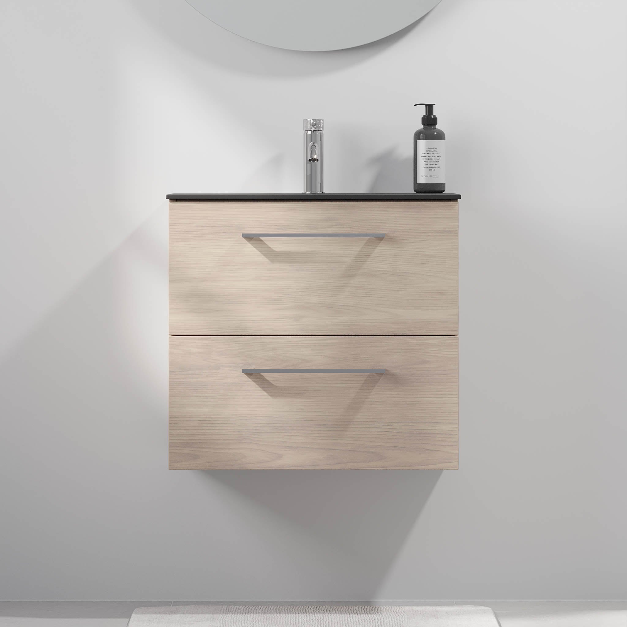 Horten Badrumsmöbler Slimline, Ljusträ