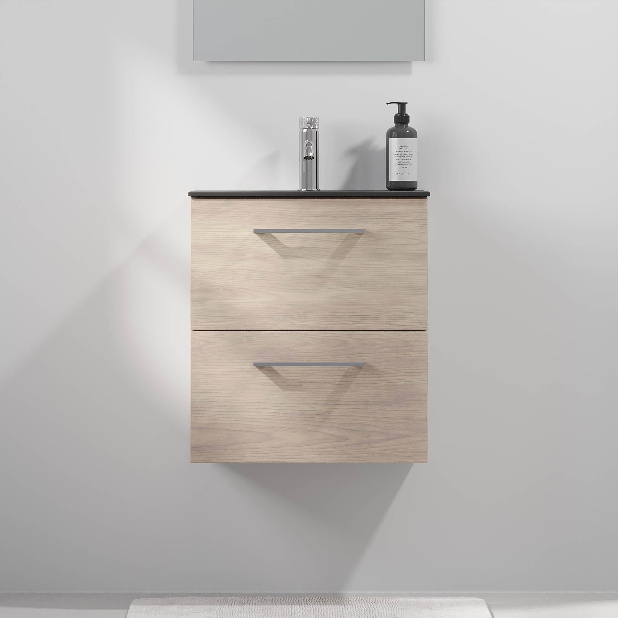 Horten Badrumsmöbler Slimline, Ljusträ