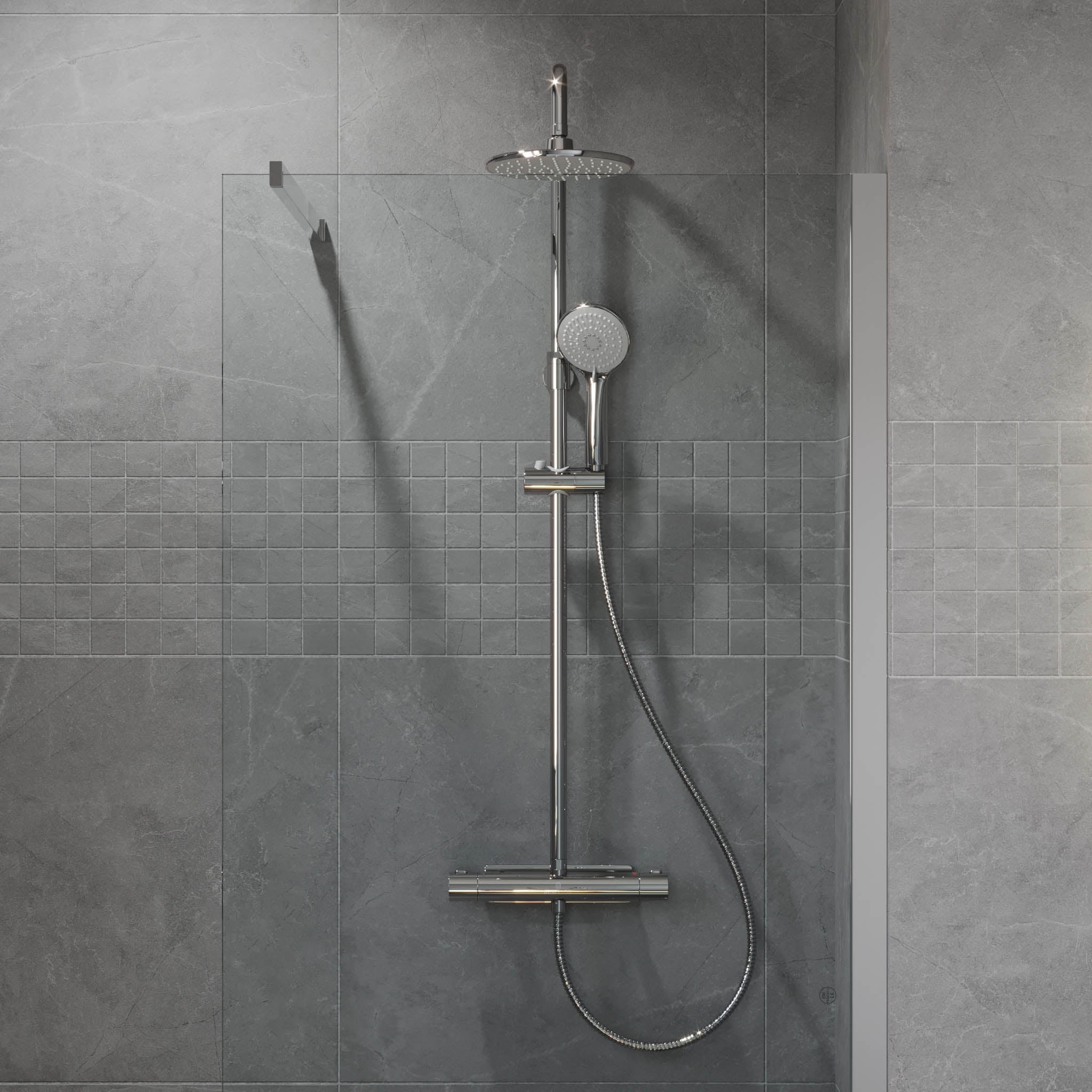 Holly shower set with thermostat 160 CC