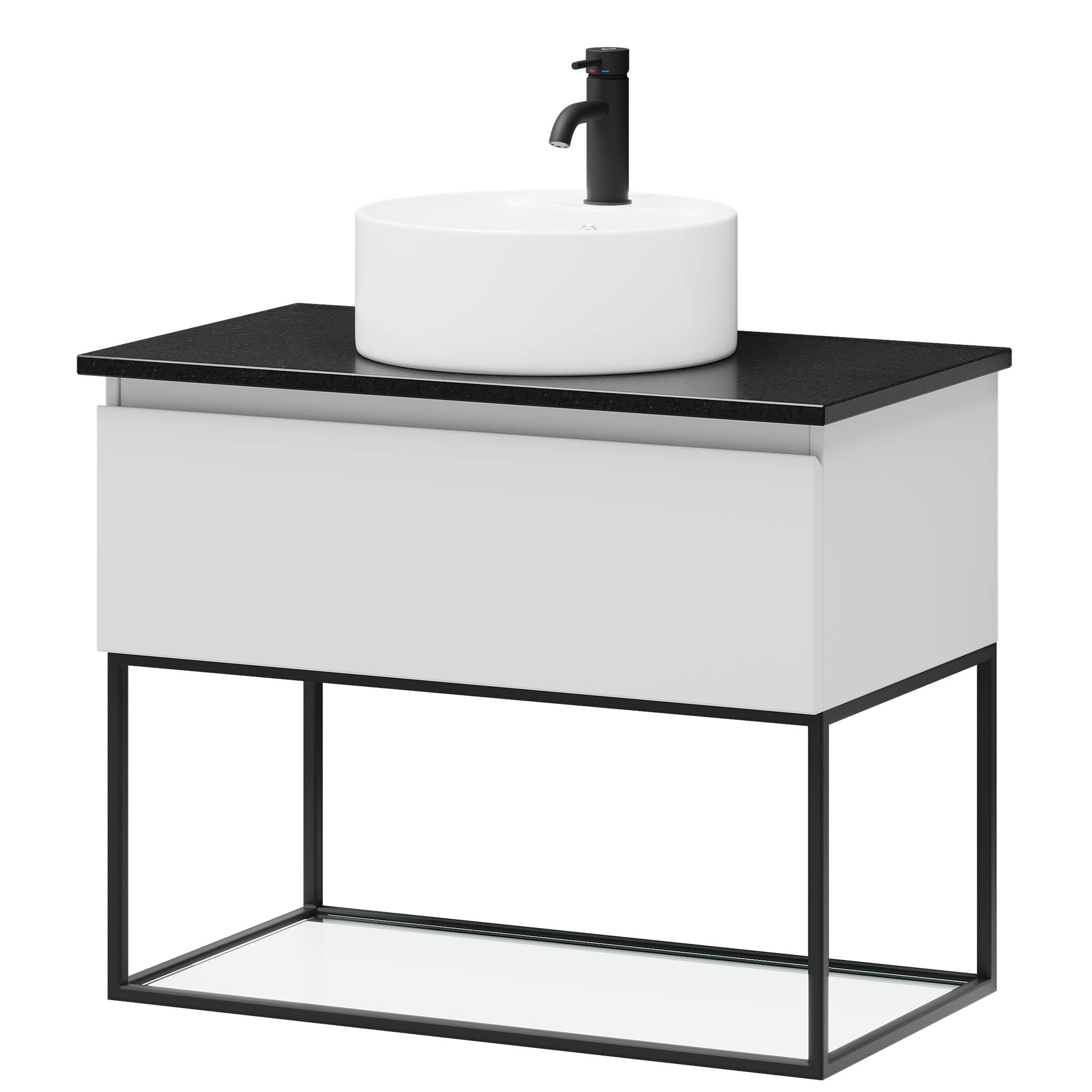 Stangvik Bathroom Cabinet, Matte White