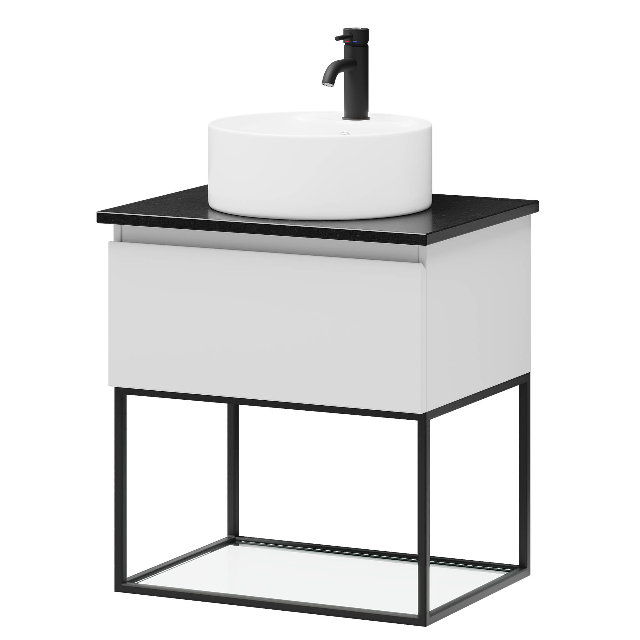 Stangvik Bathroom Cabinet, Matte White