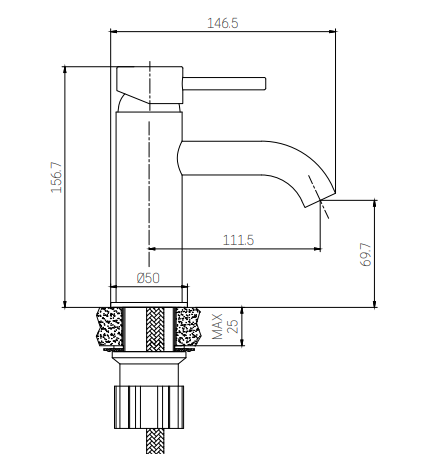 Anholt Tvättställsblandare