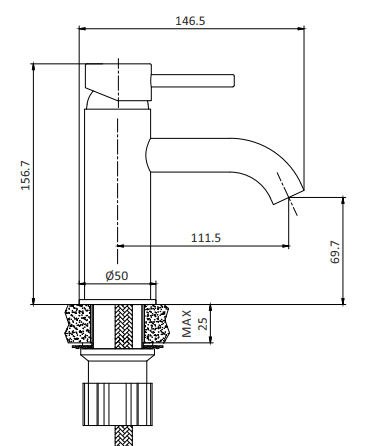 Dragør, Mixer Set - Code, Brass Mat - 5 cm - MASTERSTORE - 8595677141375 - Mixer Set - Code - 48-005-01-70-30 - 8595677141375