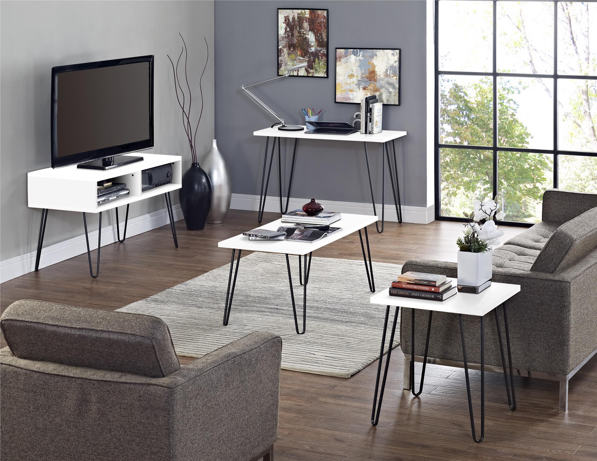 Owen TV Unit, White - MASTERSTORE - 8595677159486 - TV Units - 1837015COM - 8595677159486