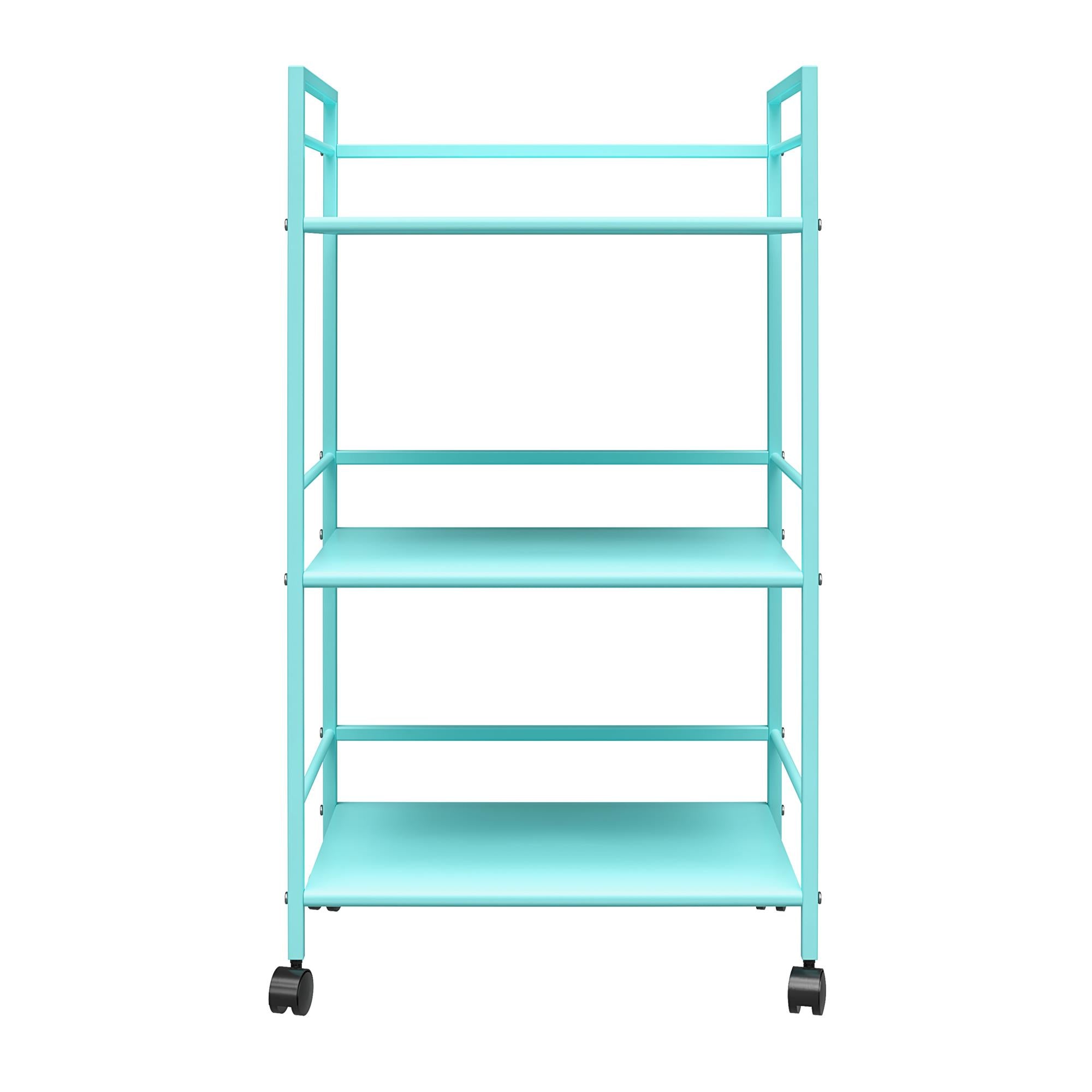 Cache rolling table, mint green