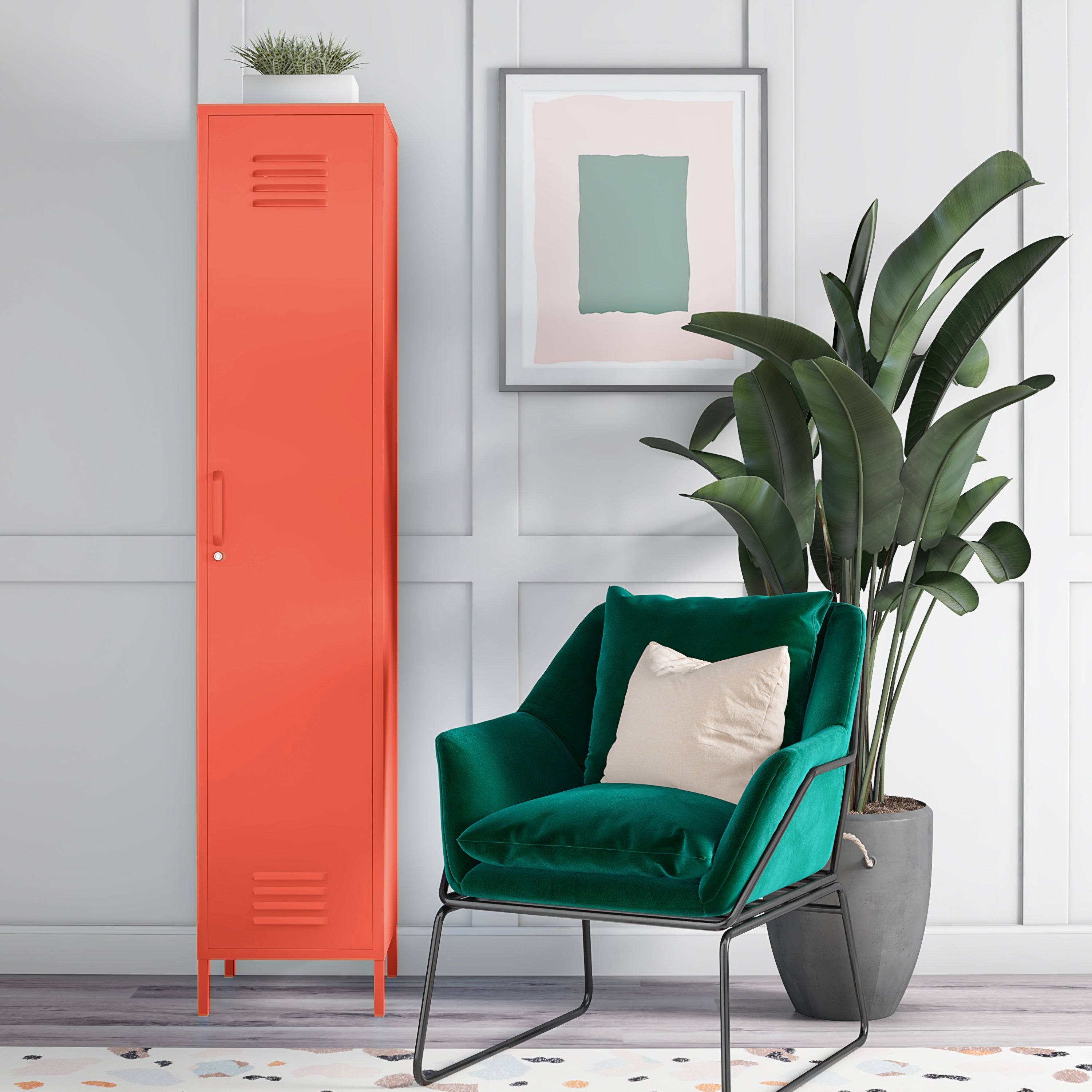 Cache1+ cabinet, orange