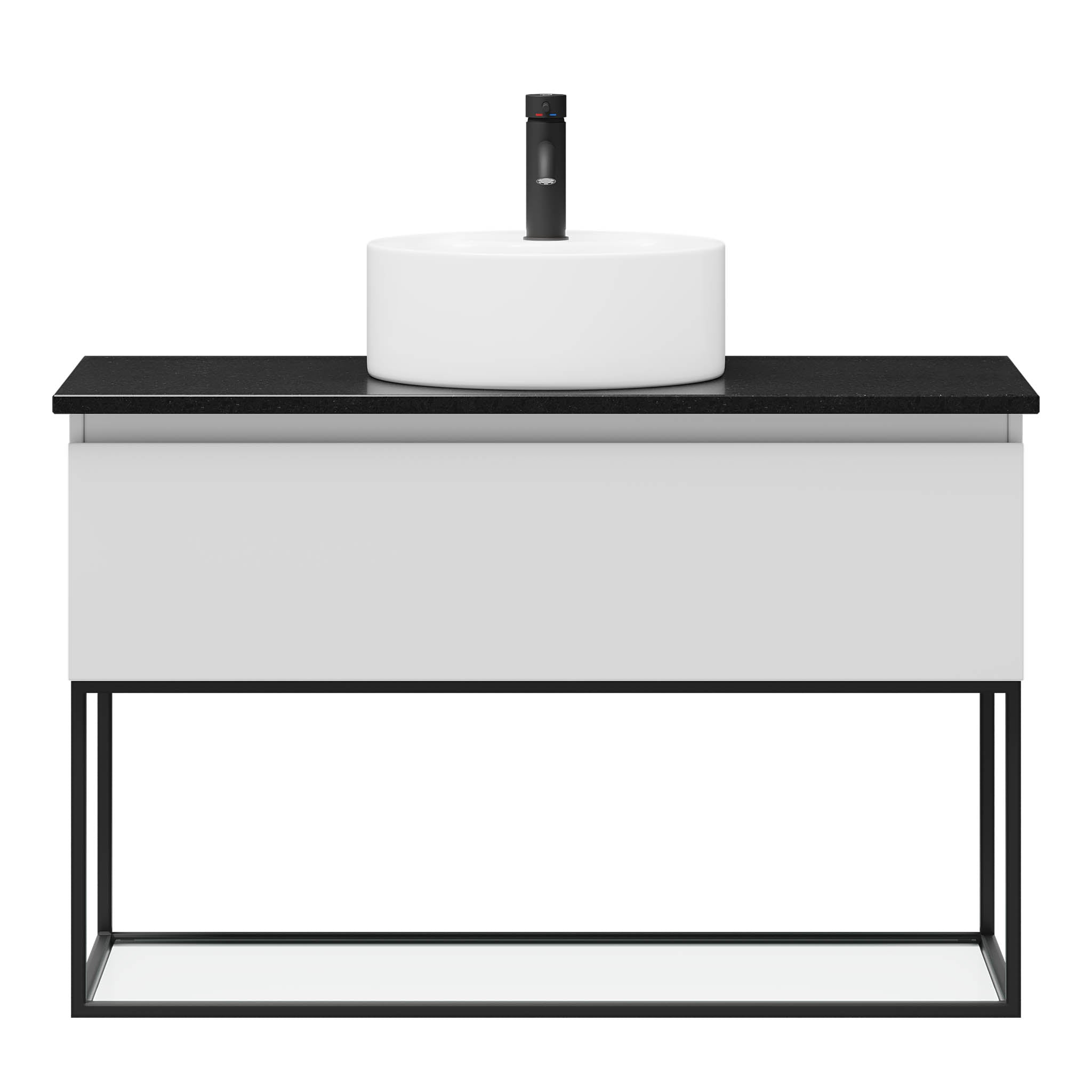 Stangvik Bathroom Cabinet, Matte White