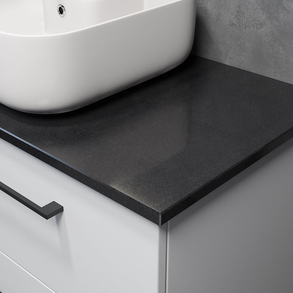 Steikjer Bänkskiva i kvartssten, svart