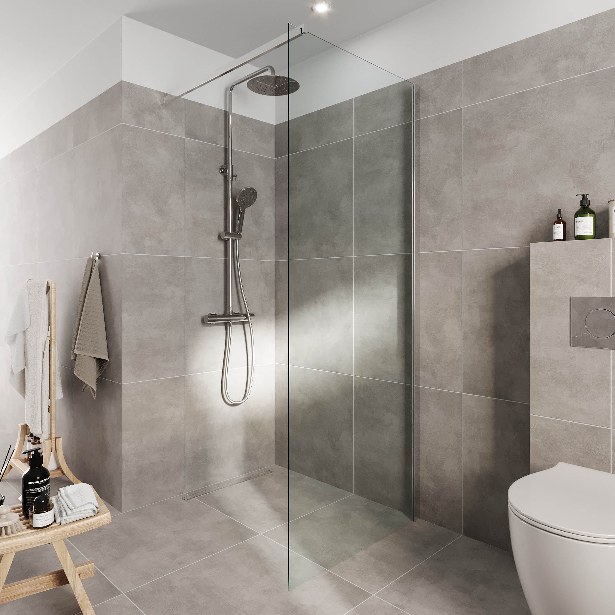 Sandefjord shower wall