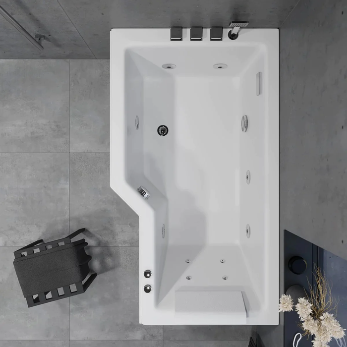 Svensmarke Combi Massagebadkar Hydro+Air